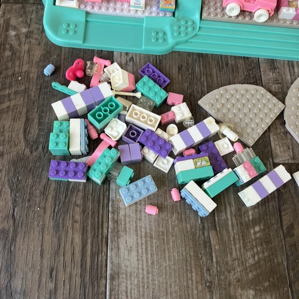 Mega Blocks Fantasy Shopping Avenue 9404 Incomplete Missing‎ Pieces Replacement